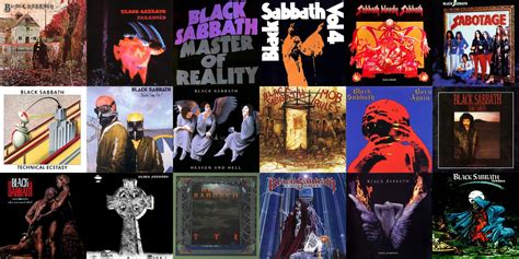 black sabbath albums in chronological order